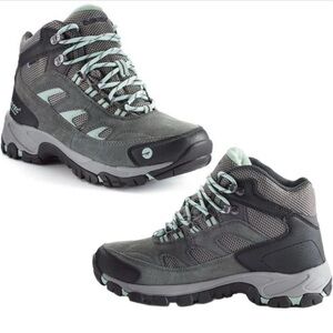 Women Hiking Boots waterproof Hi-Tec Logan Mid very comfortable Charcoal Grey